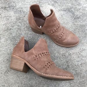 Brown ankle boots